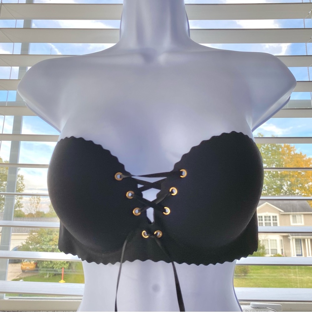 black push up bra